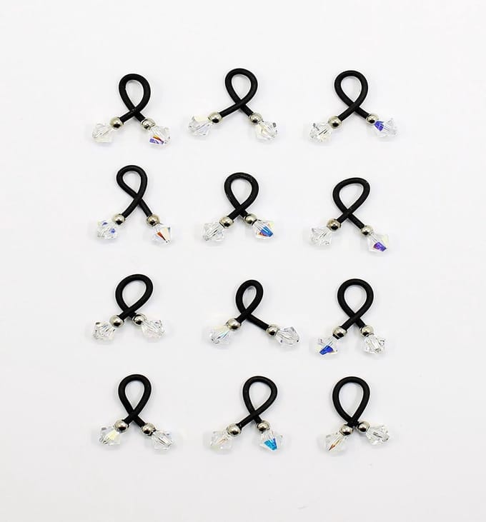 Haar binders met Swarovski Crystal crystal