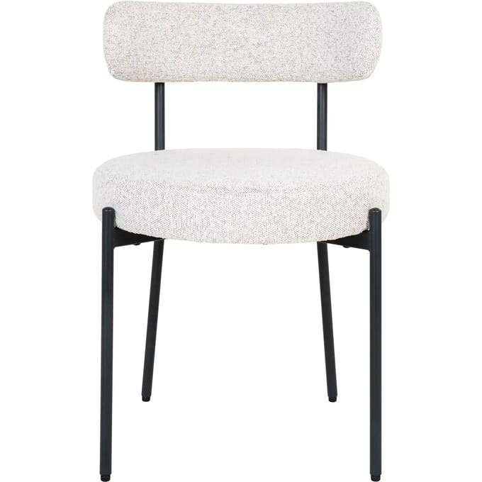 Set van 2 eetkamerstoelen Badalona bouclé | House Nordic