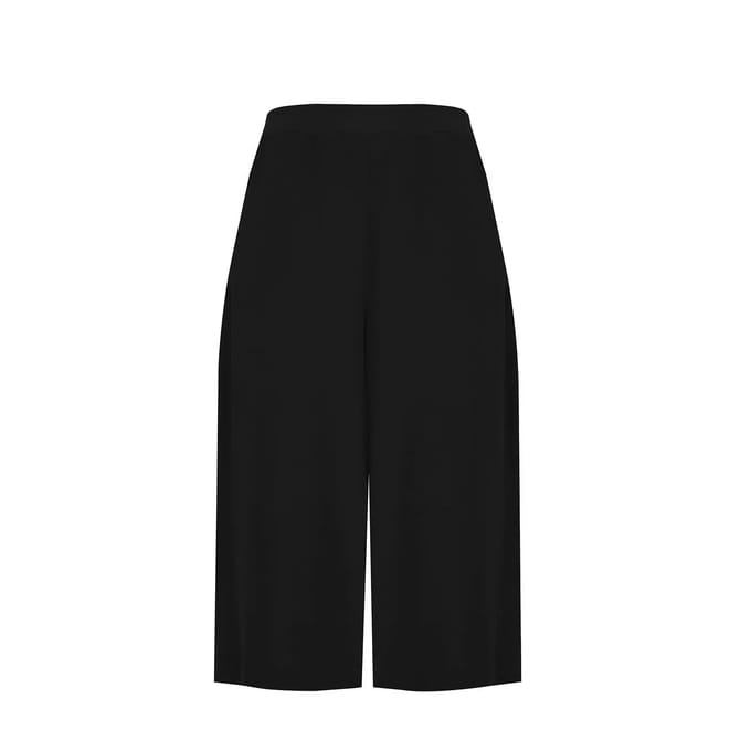 Vrouwen culotte broek in crêpe Mat Fashion