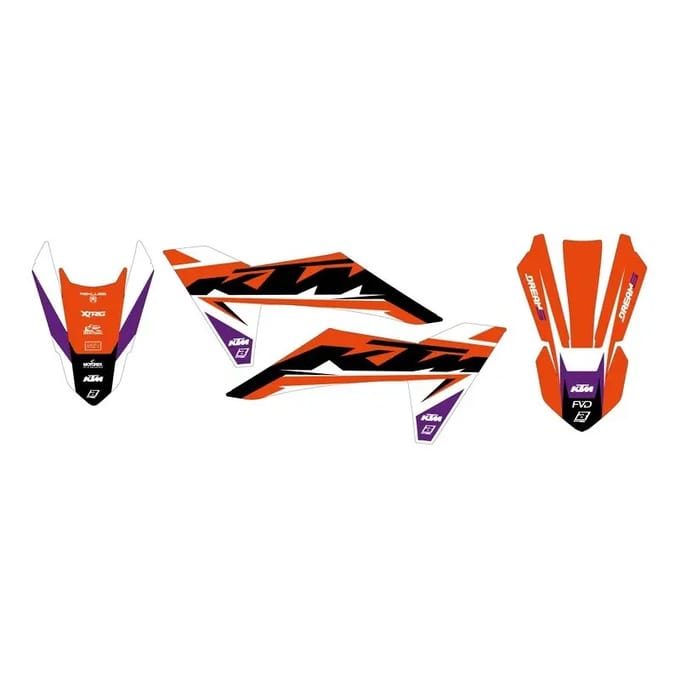 Motorfiets decoratie kit Blackbird Racing KTM 65 SX Dream Graphic 5