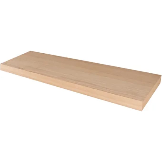 Duraline Wandplank Xl4 Eiken Fineer 38mm 80x23,5cm