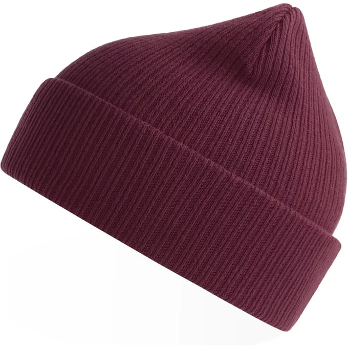 Atlantis Headwear - Nelson Beanie - Burgundy - One Size