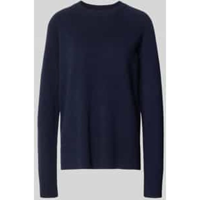 Loose fit pullover van puur kasjmier in tricotlook