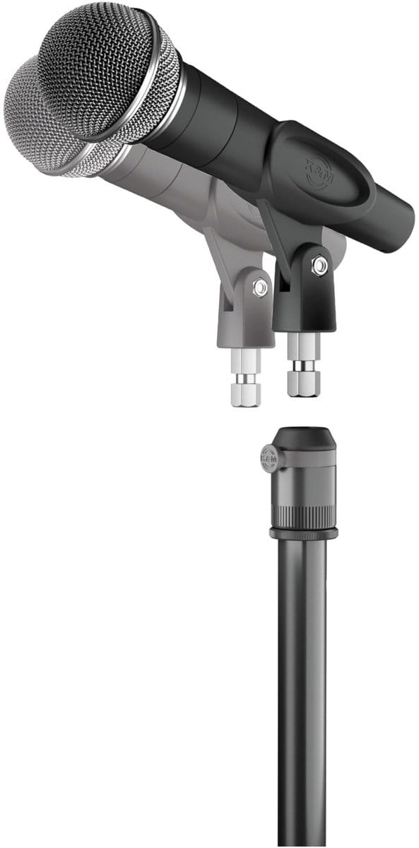 König & Meyer 23900 Quick-Release Adapter voor Microfoons - Accessoire voor standaards