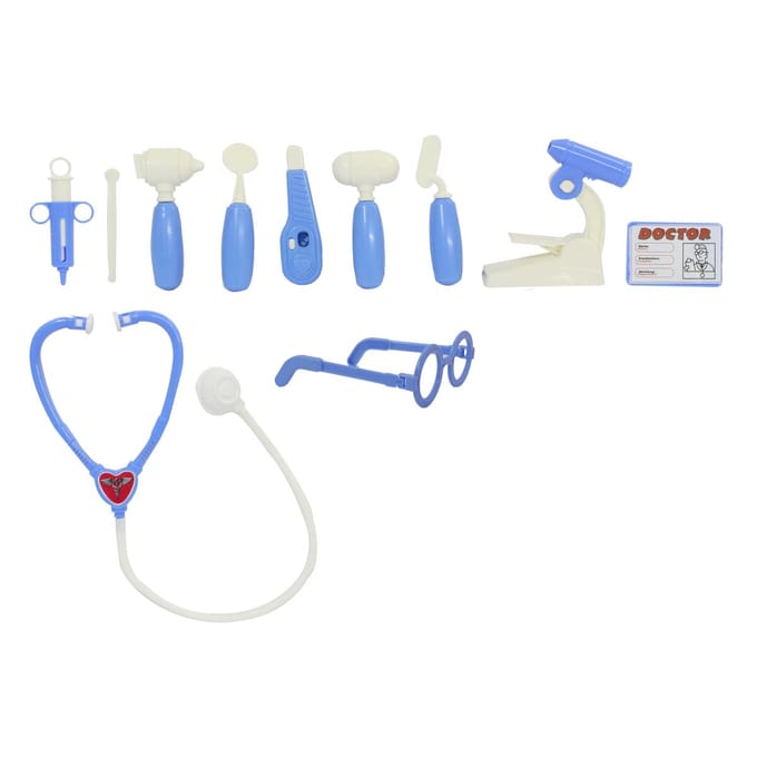 Jamara Speelset Be A Doctor Blauw Junior 9-delig