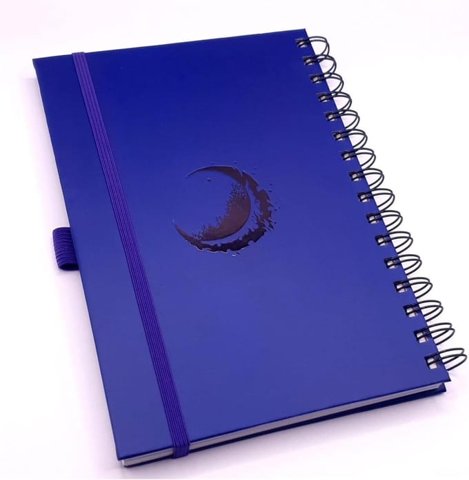 Fitness Planner - Workout Journal - Training Bijhouden - Unieke Templates - A5 Formaat - Donkerblauw