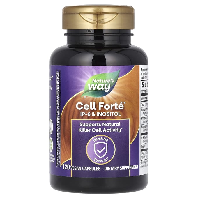 Nature's Way, Cell Forté, IP-6 & Inositol, 120 Plantaardige Capsules