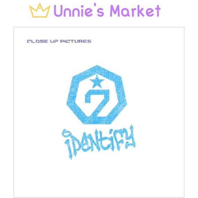 GOT7 1er album [IDENTIFY] Gros plan Ver. 1EA blue