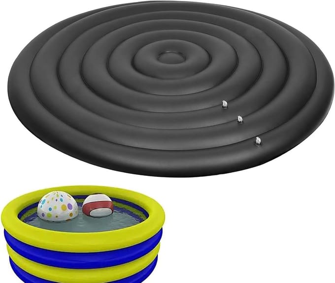 Universeel Opblaasbaar Deksel voor Hottub - Warmtebehoudend en UV-Bestendig