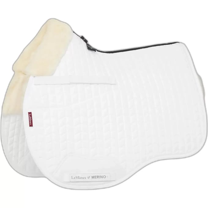 Zadeldek voor paarden LeMieux Merino+ GP Square