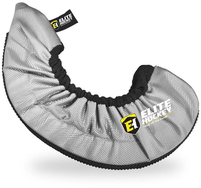 Elite - Pro Ijshockey Schaatsbeschermer - Zilver - Junior 1-5 (eu 33-39)