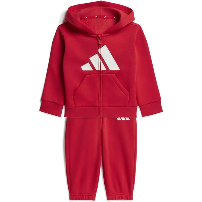 Adidas Essentials Track Suit Set Rood 3-4 Years Kinderen