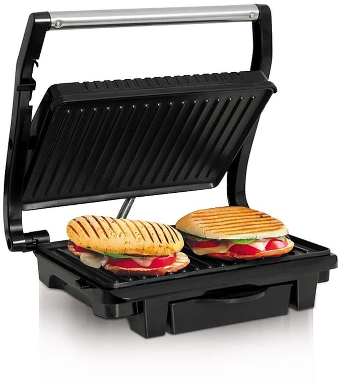 Eldom GK120 - Contactgrill - 1000W - RVS