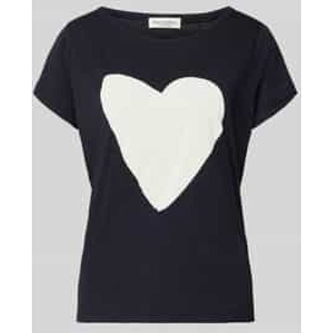 regular fit T-shirt van puur katoen