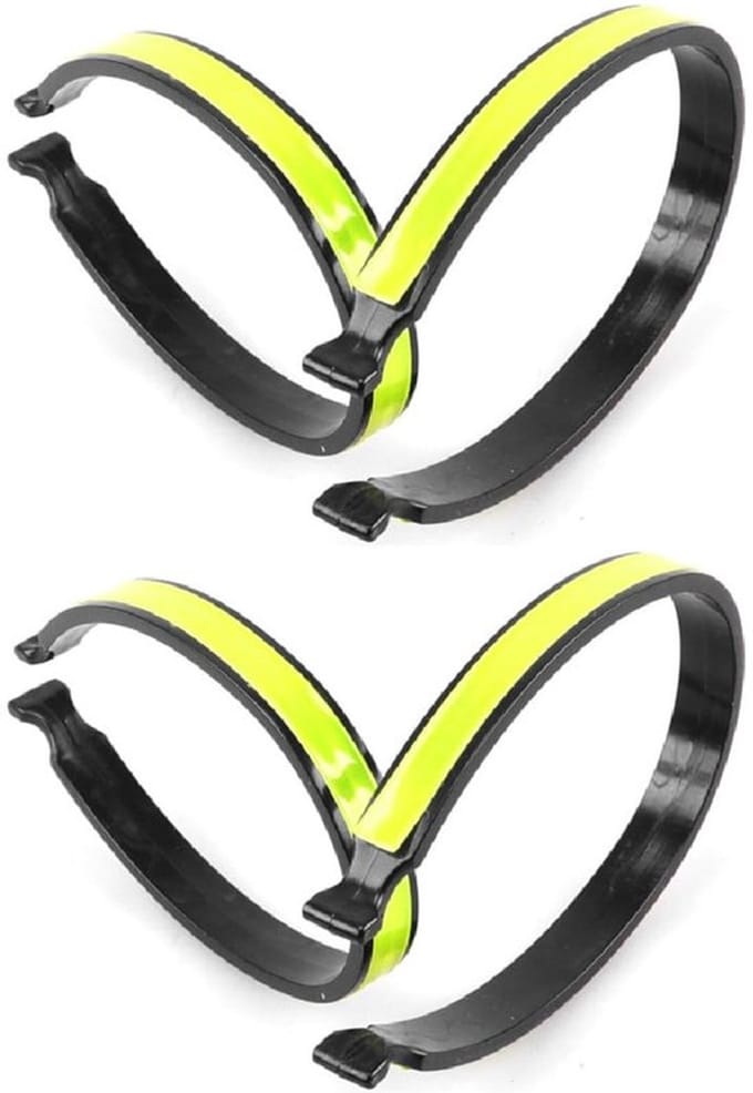 Dailygoods - Fietsbroekklemmen - Reflecterend - Broekbescherming