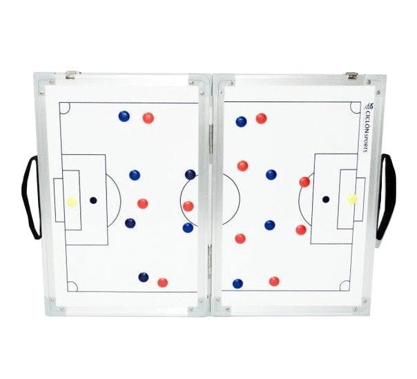 Opvouwbaar coachbord - Inklapbaar Tactiekbord - Medium (45x60cm) - Gratis draagtas!