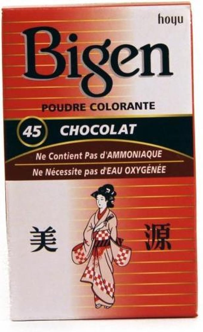 bigen hair color chocolate 45