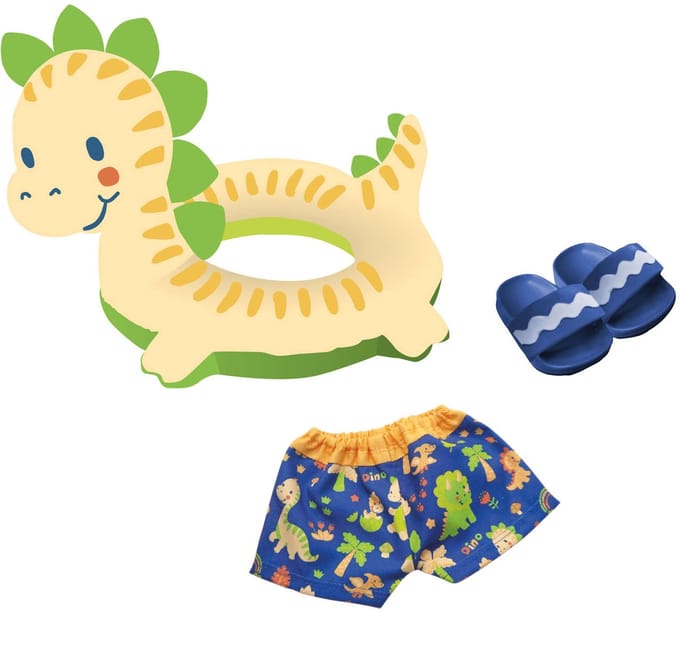 Heless Doll Swimming set Dino 35-45 cm
