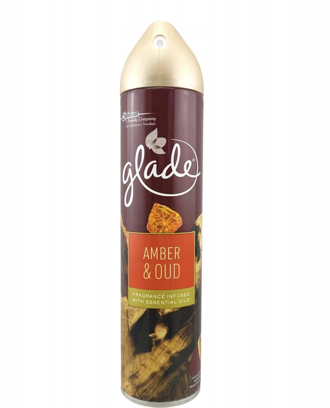 Glade luchtverfrisser amber & oud 300ML