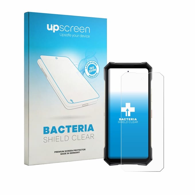 upscreen - Screenprotector voor Doogee S300 Pro - Folie Beschermfolie transparant antibacterieel
