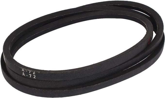 Aandrijfriem Grasmaaier - V-snaar - Gazon Onderhoud - Lange Levensduur - 183cm x 1.3cm - Zwart