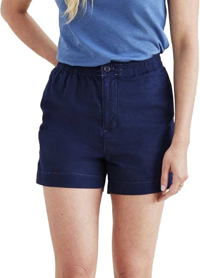 Dockers Casual Korte Broek Blauw S Vrouw