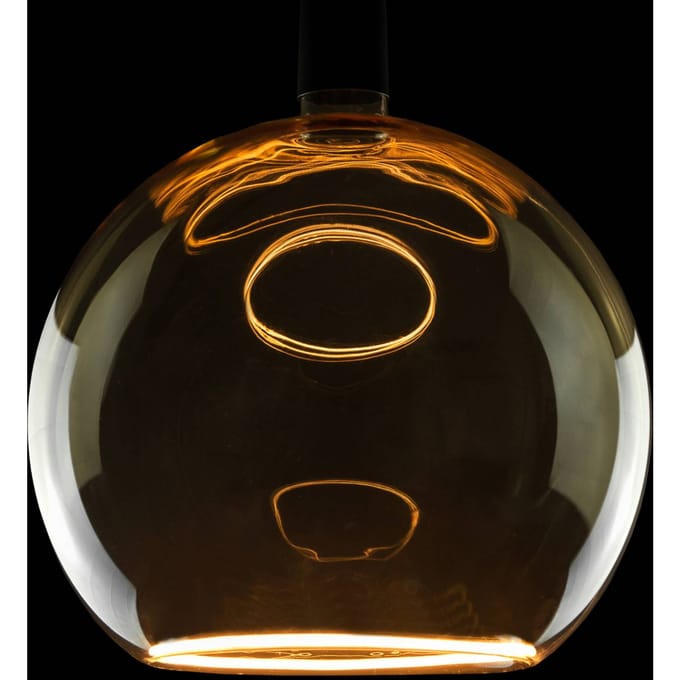 Segula LED zwevende globe G300 E27 5W 922 goud dimbaar