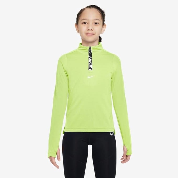 Pro Dri-Fit Hardloop Vest Kinderen Light Lemon Twist/White M