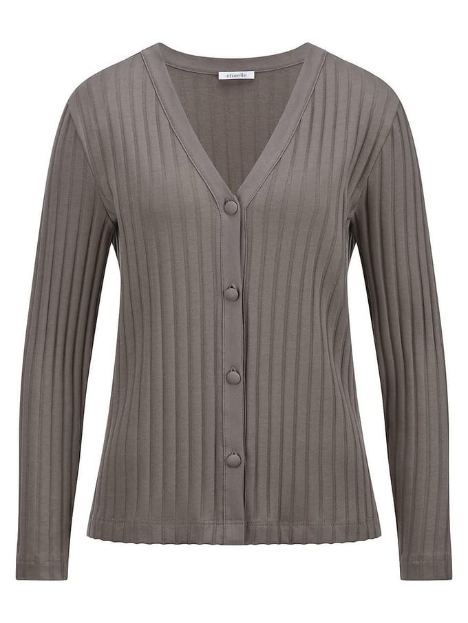 overhemdjasje V-hals Van Efixelle beige