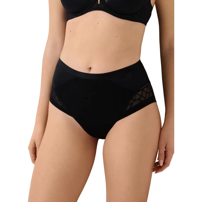 Zwarte taille slip Lisca Opal - Zwart - Maat - 44