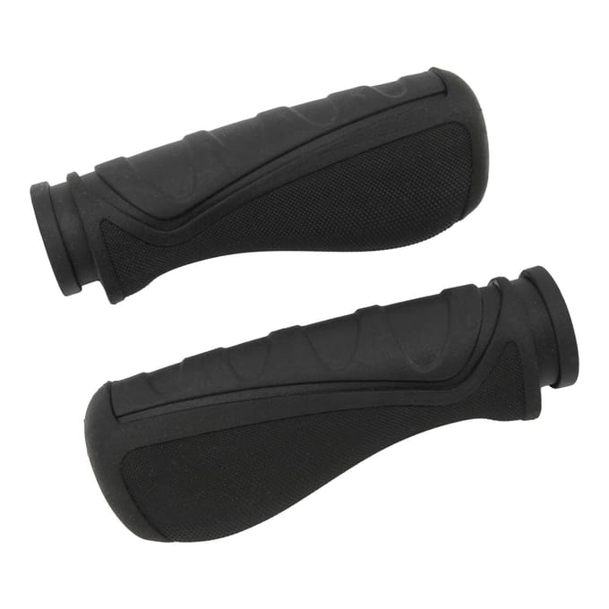 2 stuks Scooter Stuur Grip Cover Anti Slip Schokabsorberend Scooter Rubber Handvat Mouw voor black