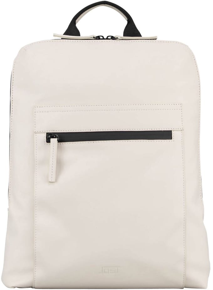 JOST laptop rugzak rugzak met laptopvak Halmstad Backpack Cream White crème