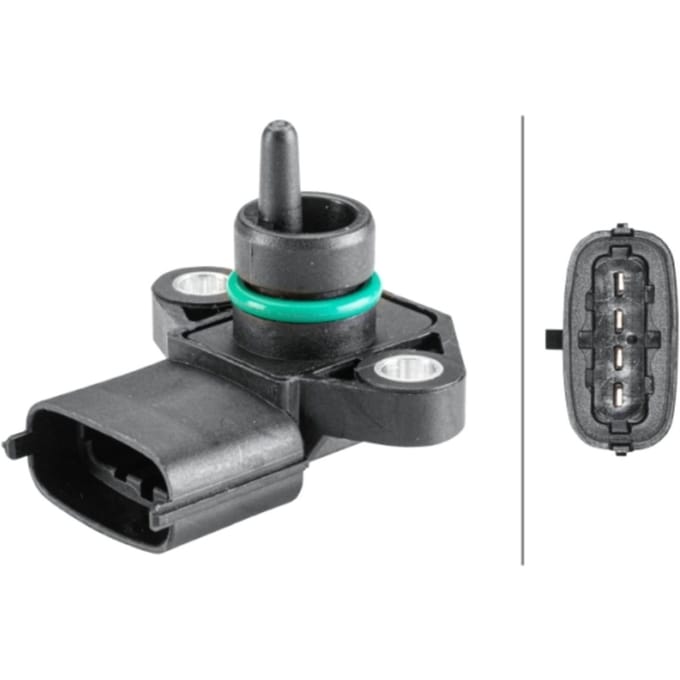 Sensor, inlaatspruitstukdruk HELLA 6PP358 152-211