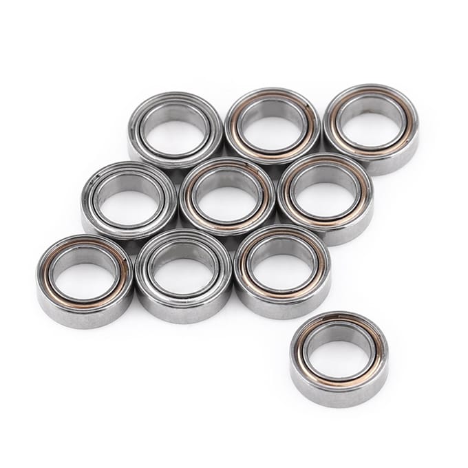 10 stuks MR85ZZ Dubbel afgeschermde Miniatuur Kogellagers 5x8x2.5mm voor 3D-printer, Modelbouw