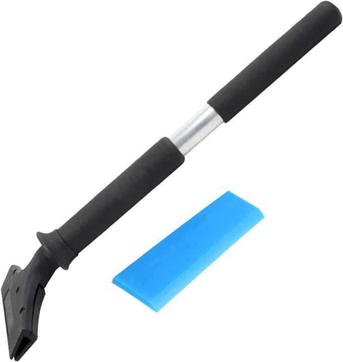 Decal Remover Tool - Raam Lijm Schraper - Stickers Verwijderen - Ergonomisch Ontwerp - 20 x 43 cm - Niet gespecificeerd