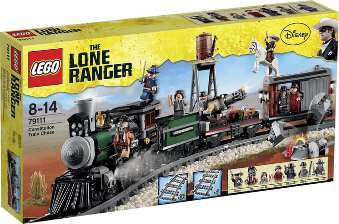Lone Ranger Eisenbahnjagd