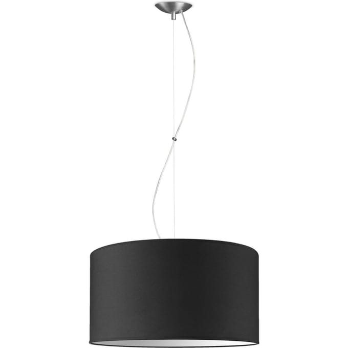 hanglamp basic deluxe bling Ø 50 cm - zwart