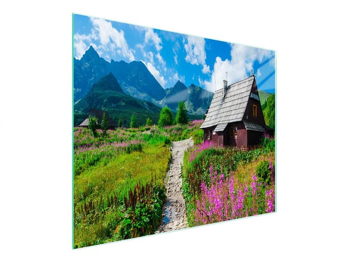 TMK ArtDeko - Glasplaat Snijplank - 52x30cm - UV Prints - Antislip