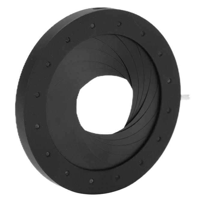 SK44 2?44mm Irisdiafragma Stevige Optische Module Variabel Handmatig Industrieel Diafragma black