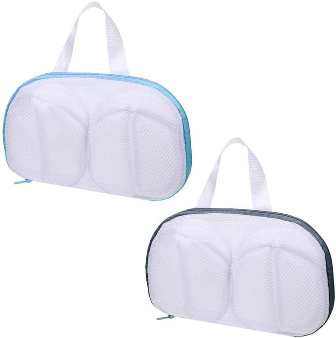 MTTproducts- Wasnet - 2 Stuks - Wasnet voor Ondergoed - Wasnet voor Beha's - Herbruikbaar - Polyester - 29,5 cm x 18 cm - Waszak