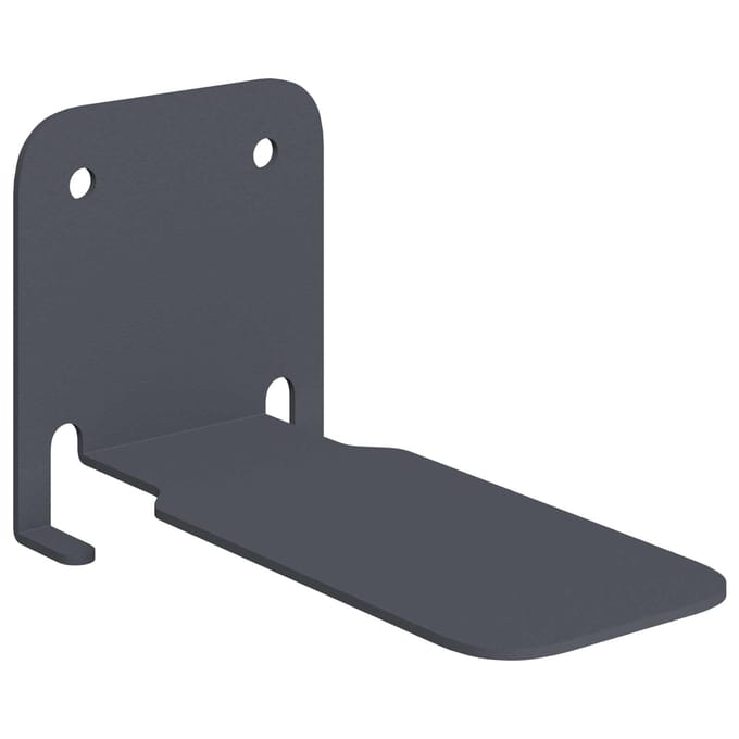 vidaXL - Onzichtbare - Zwevende - Plank - 4 - st - Antraciet - 6 - x - 11 - x - 6,5 - cm
