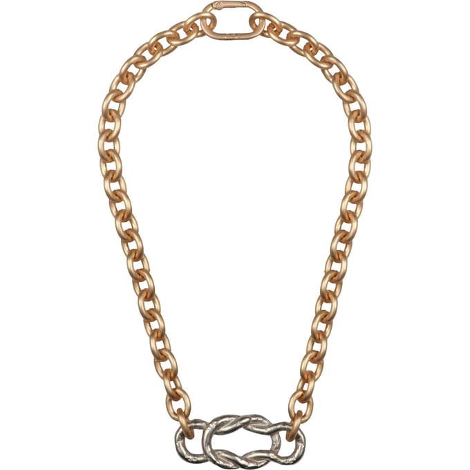 Aleva' Bijoux - ketting - 451412 - goud
