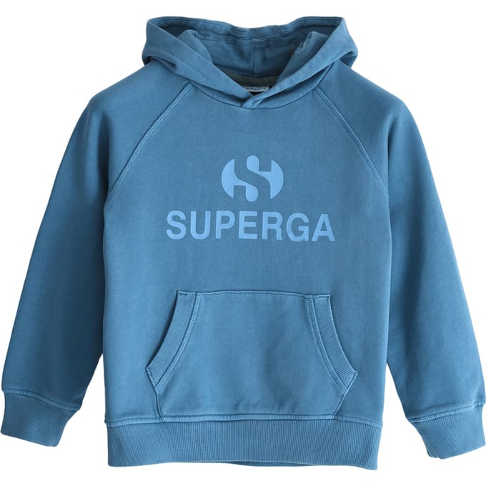Superga Kinder/Kinder Logo Katoenen Hoodie (Avion)