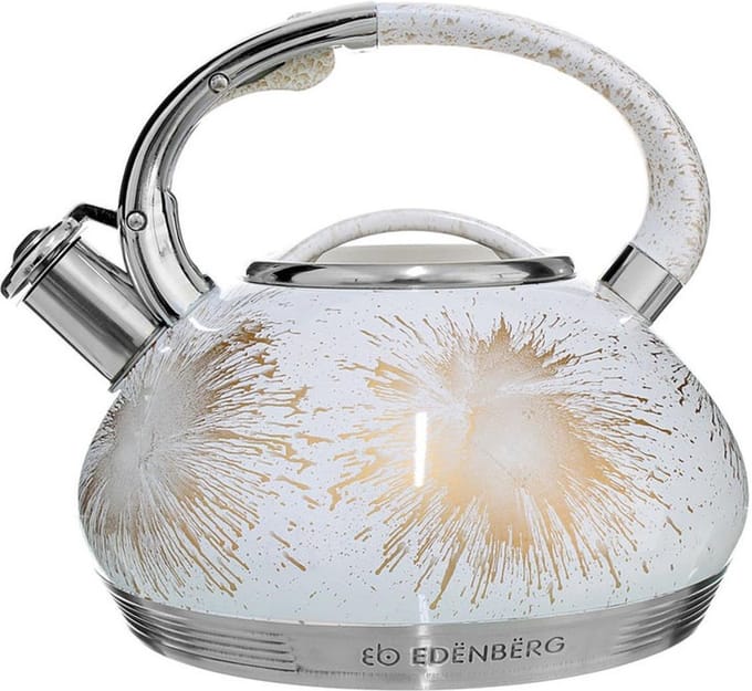 Edënbërg Classic Line - Fluitketel RVS - 3.5 liter