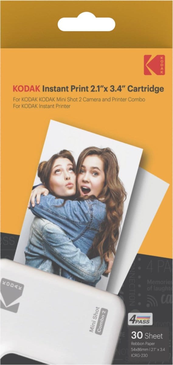 Kodak Instant print 2.1x3.4 cartridge for 30 photos