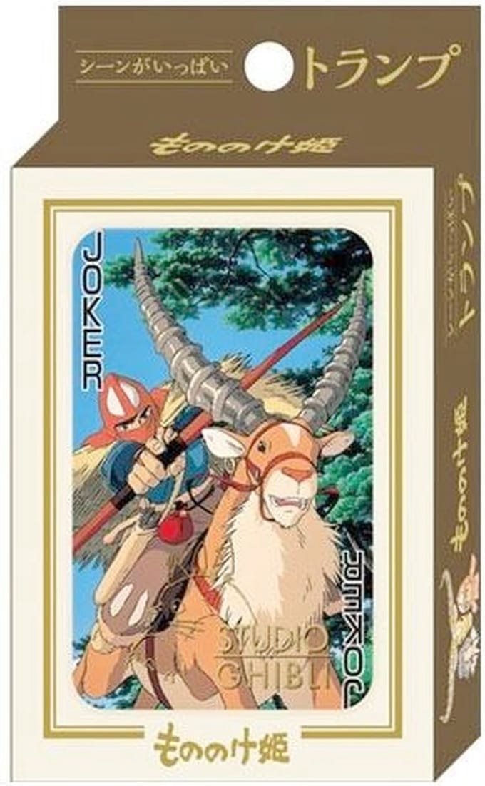 Benelic Princess Mononoke - Princess Mononoke Speelkaarten - Multicolours