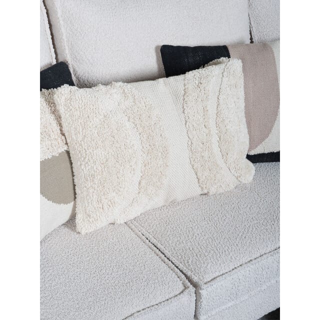 Kussen Loulou 40 x 60 cm - Luxe Fluffy Sierkussen met Berber Look