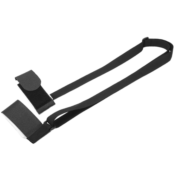 Ski Straps Dempend Ontwerp Verstelbare Lengte Duurzame Dubbele Plaat Strap voor Dragen black
