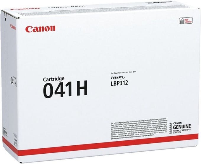 Canon 041 H - High Yield - black - original - toner cartridge