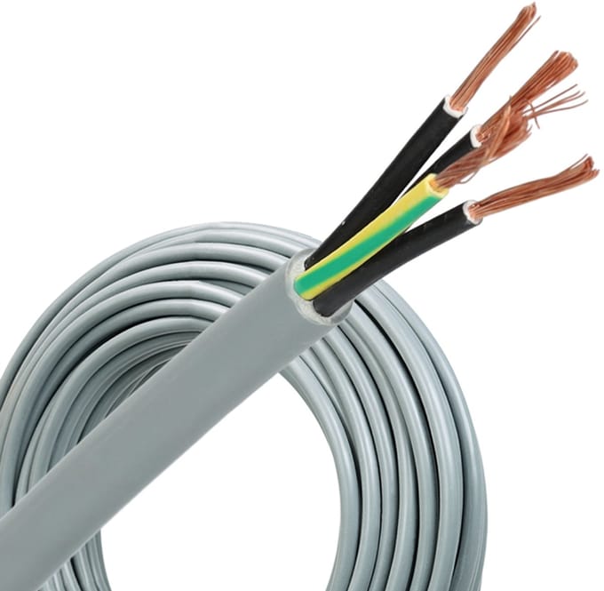 Dynamic stuurstroomkabel YSLY-JZ 4G1mm² Dca-s2,d0,a3 per rol 100 meter